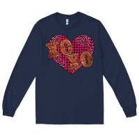 Navy xoxo Long Sleeve Tee - BarkalooDesign