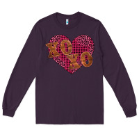 Plum xoxo Long Sleeve Tee - BarkalooDesign