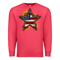 Cardinal western 4th of july star Premium Sweatshirt - HRA Design Shop
