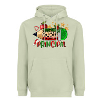 Matcha christmas principal pencil Heavyweight Hoodie - FaDigitalArtStudio