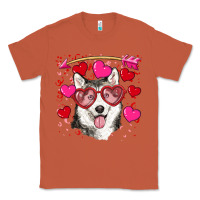 Copper Valentine's day husky Classic Tee - RanaPortraitStore