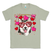 Matcha Valentine's day husky Classic Tee - RanaPortraitStore