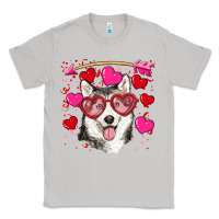 Moon Dust Valentine's day husky Classic Tee - RanaPortraitStore