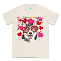 Natural Valentine's day husky Classic Tee - RanaPortraitStore