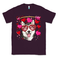Plum Valentine's day husky Classic Tee - RanaPortraitStore