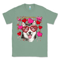 Sage Valentine's day husky Classic Tee - RanaPortraitStore