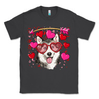 Smoke Valentine's day husky Classic Tee - RanaPortraitStore