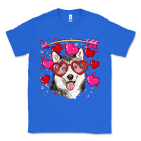 True Royal Valentine's day husky Classic Tee - RanaPortraitStore