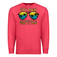 Cardinal hot mom summer Premium Sweatshirt - CowhideDigitalArt