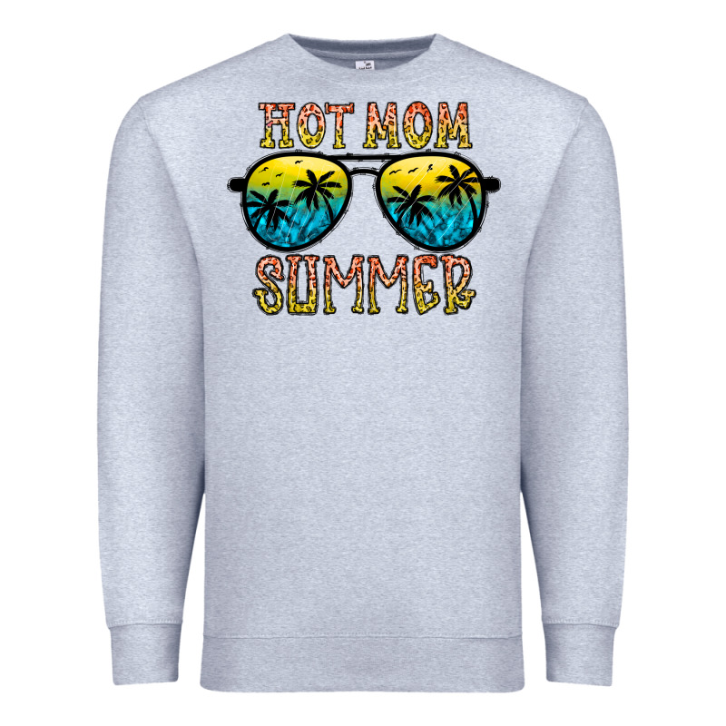Hot Mom Summer Premium Sweatshirt by CowhideDigitalArt | Teevron