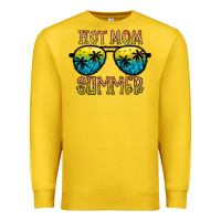 Lemon hot mom summer Premium Sweatshirt - CowhideDigitalArt