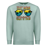Seafoam hot mom summer Premium Sweatshirt - CowhideDigitalArt