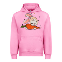 Fuchsia Pink so hoppin boujee easter bunny stanley Urban Hoodie - MaliasSmallBusiness