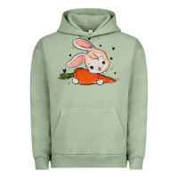 Pigment Oil Green so hoppin boujee easter bunny stanley Urban Hoodie - MaliasSmallBusiness
