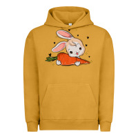 Pigment Peanut Butter so hoppin boujee easter bunny stanley Urban Hoodie - MaliasSmallBusiness