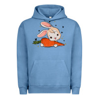 Pigment Pebble Blue so hoppin boujee easter bunny stanley Urban Hoodie - MaliasSmallBusiness