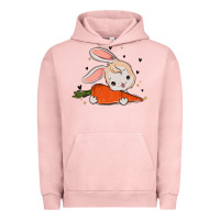 Pigment Salmon so hoppin boujee easter bunny stanley Urban Hoodie - MaliasSmallBusiness
