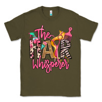 Army Green the hair whisperer Classic Tee - texasbilliewilder