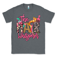 Charcoal Heather the hair whisperer Classic Tee - texasbilliewilder