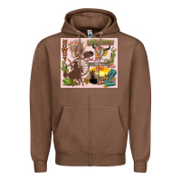 Chestnut wild west western Zipper Hoodie - Zillion Design Studio