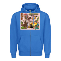True Royal wild west western Zipper Hoodie - Zillion Design Studio