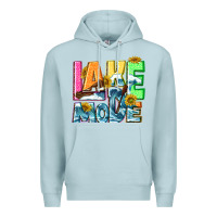 Blue Mist Lake mode summer Premium Hoodie - NancyCooperArtShop