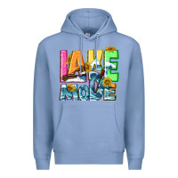 Colony Blue Lake mode summer Premium Hoodie - NancyCooperArtShop