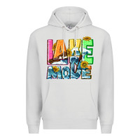 Dove Grey Lake mode summer Premium Hoodie - NancyCooperArtShop