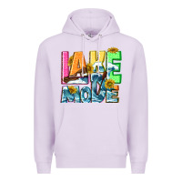 Lilac Lake mode summer Premium Hoodie - NancyCooperArtShop