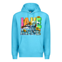 Ocean Blue Lake mode summer Premium Hoodie - NancyCooperArtShop