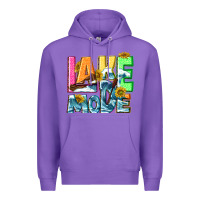 Purple Lake mode summer Premium Hoodie - NancyCooperArtShop