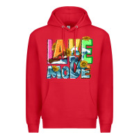 Red Lake mode summer Premium Hoodie - NancyCooperArtShop