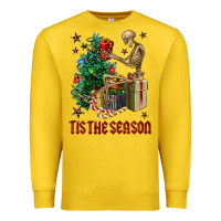 Lemon Skeleton tis the season Premium Sweatshirt - FaDigitalArtStudio