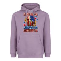 Lavender America skeleton 4th of july Heavyweight Hoodie - CowGirlArtShop