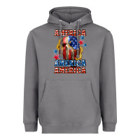 Storm America skeleton 4th of july Heavyweight Hoodie - CowGirlArtShop