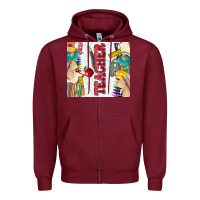 Burgundy teacher Zipper Hoodie - Zillion Design Studio