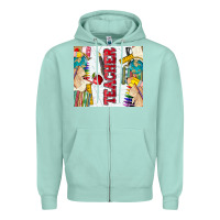 Seafoam teacher Zipper Hoodie - Zillion Design Studio