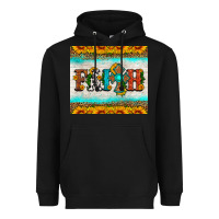 Black faith cross and sunflower tumbler Heavyweight Hoodie - HRA Design Shop