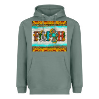 Sage faith cross and sunflower tumbler Heavyweight Hoodie - HRA Design Shop