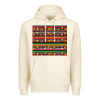 Sandshell Christmas lights serape Premium Hoodie - BarkalooDesign