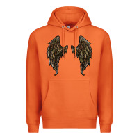Carrot leopard camouflage wings Premium Hoodie - RanaPortraitStore