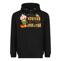 Black stressed blessed pumpkin obsessed Heavyweight Hoodie - CowhideDigitalArt