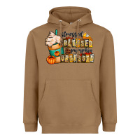Toasted Coconut stressed blessed pumpkin obsessed Heavyweight Hoodie - CowhideDigitalArt