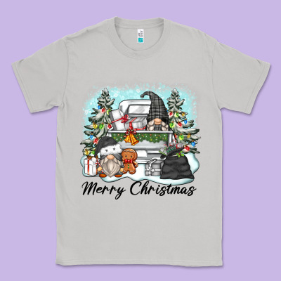 Merry Christmas Gnomes Classic Tee Designed By Zillion Design Studio