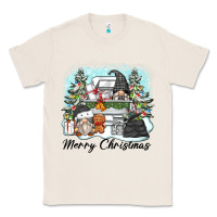 Natural merry christmas gnomes Classic Tee - Zillion Design Studio