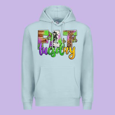 Fat Tuesday Mardi Gras Premium Hoodie Designed By Jasminsmagicworld