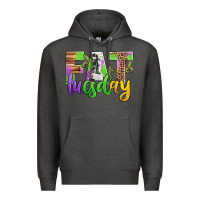 Charcoal Heather fat tuesday mardi gras Premium Hoodie - Jasminsmagicworld