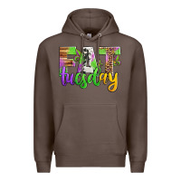 Coffee fat tuesday mardi gras Premium Hoodie - Jasminsmagicworld
