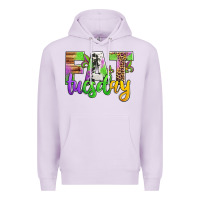 Lilac fat tuesday mardi gras Premium Hoodie - Jasminsmagicworld