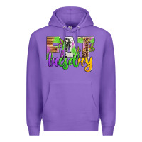 Purple fat tuesday mardi gras Premium Hoodie - Jasminsmagicworld